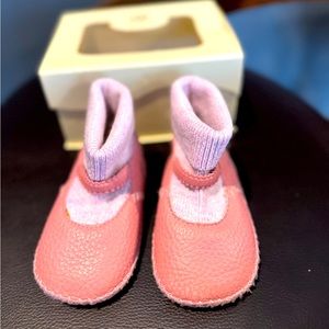 UGG baby boots. Wore once in the house. Excellent condition